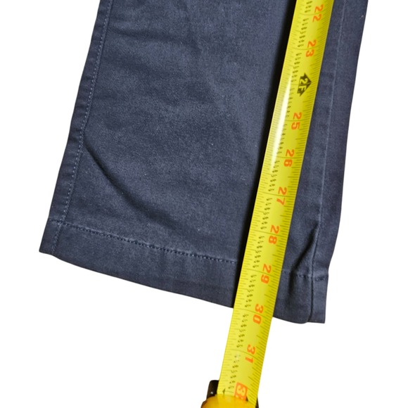Aeropostale Straight Leg ClassicChino Pants Womens 1/2 Coastal Nautical Navy NWT - Picture 10 of 11